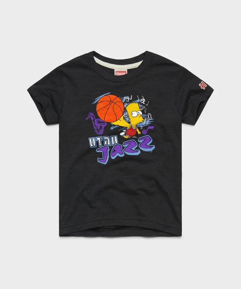 Youth The Simpsons Bart X Utah Jazz 1