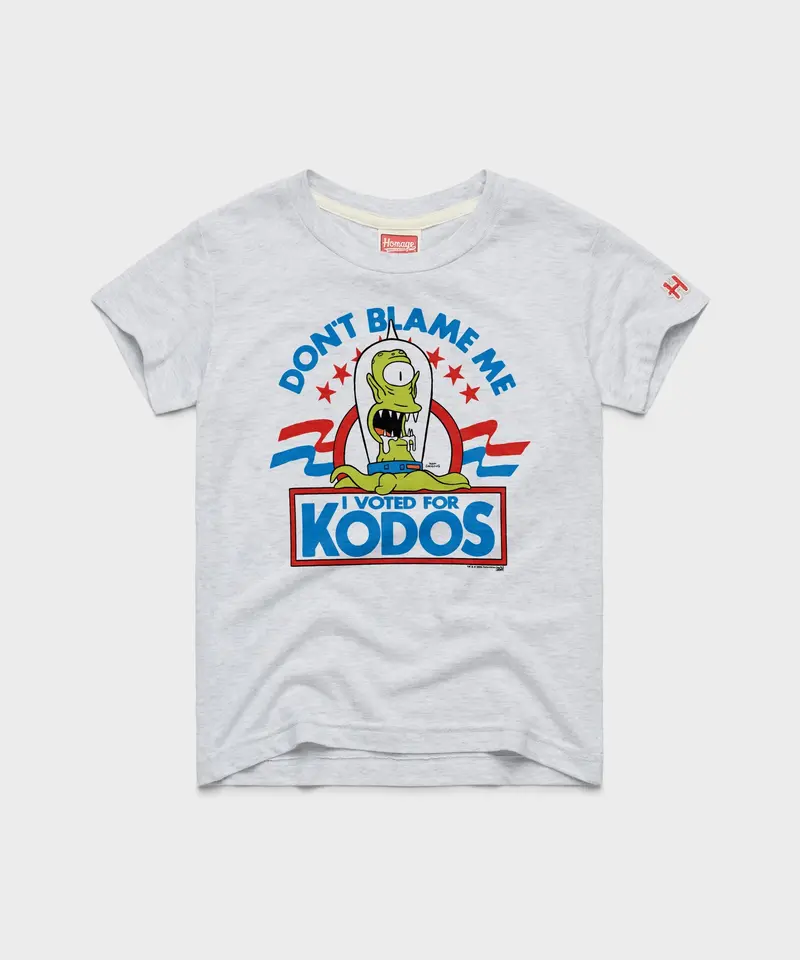 Youth The Simpsons Don't Blame Me I Voted For Kodos 1