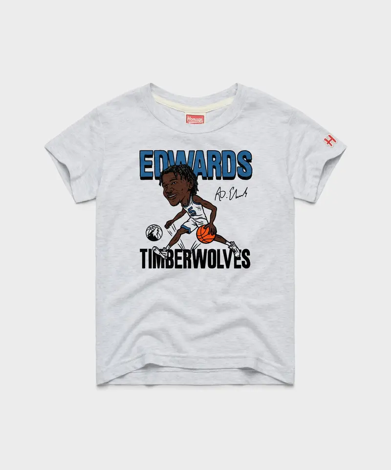 Youth Timberwolves Anthony Edwards Signature 1