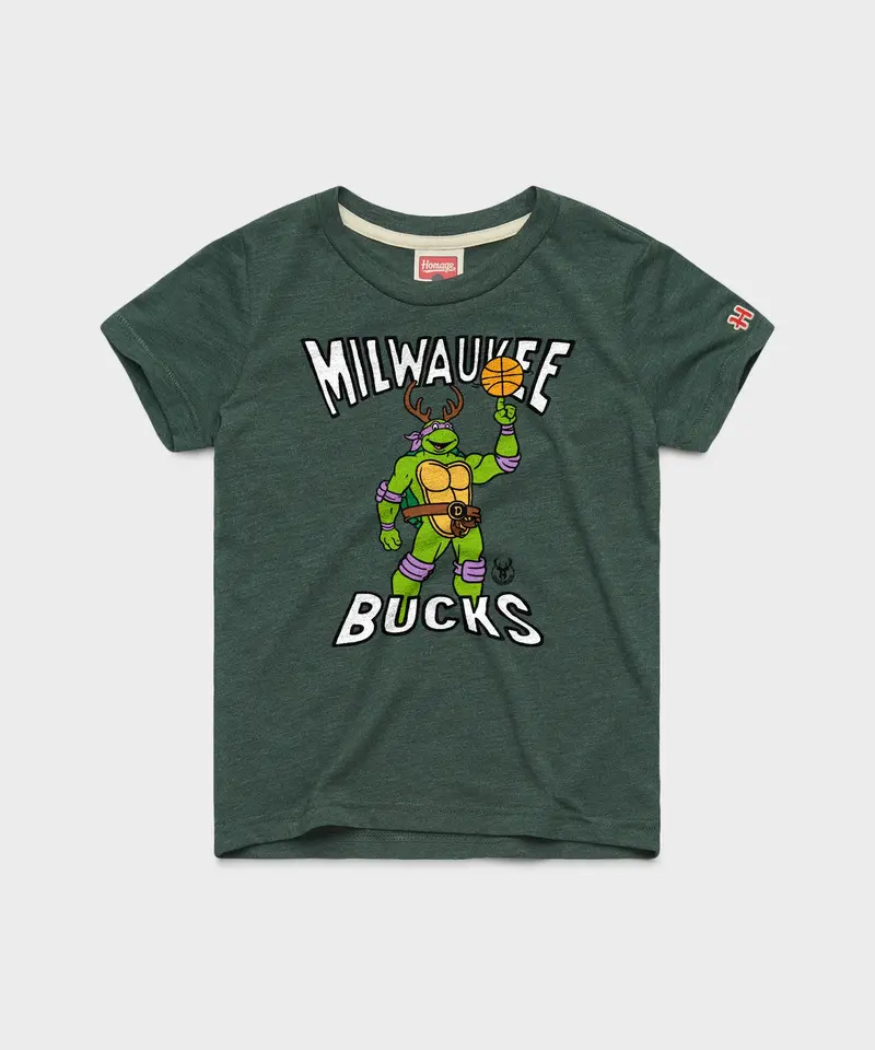 Youth Tmnt Donatello X Milwaukee Bucks 1
