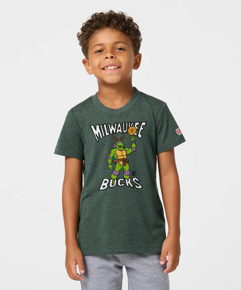 Youth Tmnt Donatello X Milwaukee Bucks 3