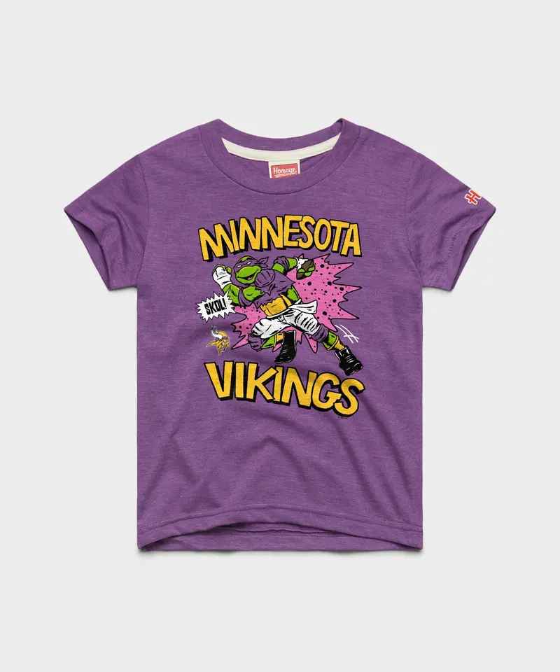 Youth Tmnt Donatello X Minnesota Vikings 1