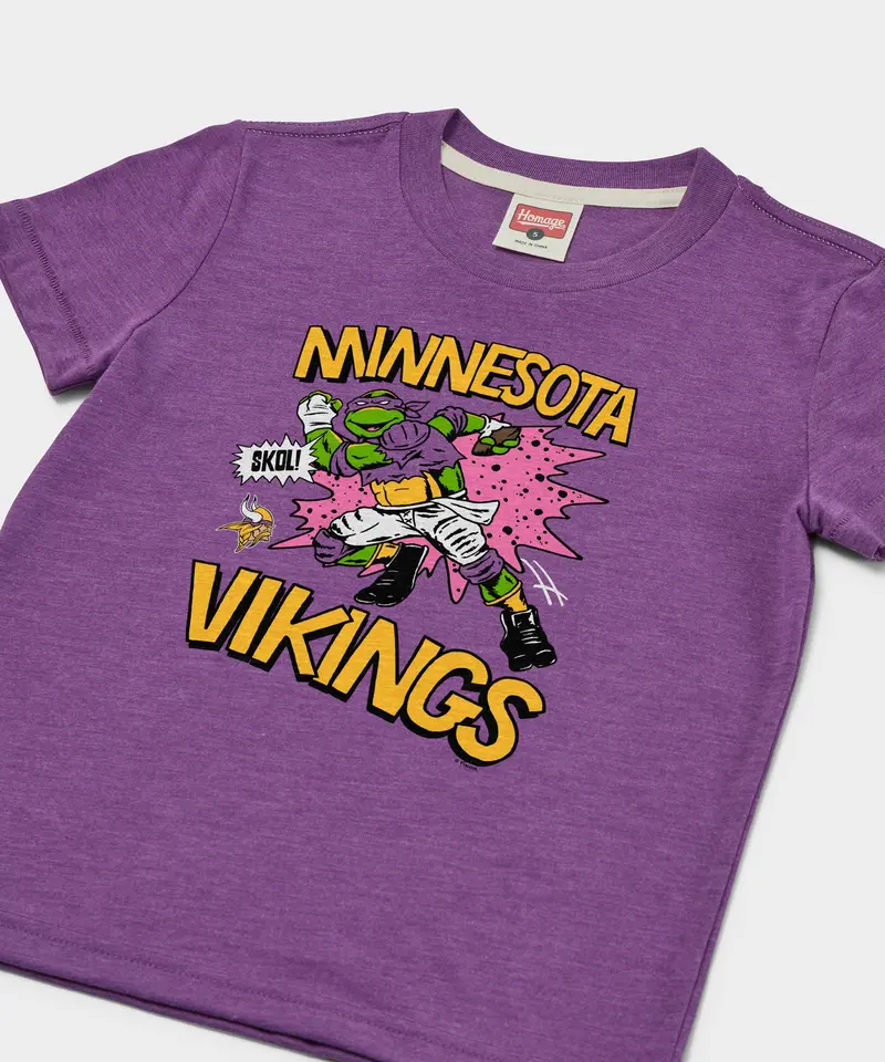Youth Tmnt Donatello X Minnesota Vikings 2