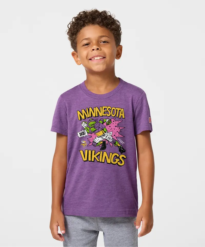 Youth Tmnt Donatello X Minnesota Vikings 3