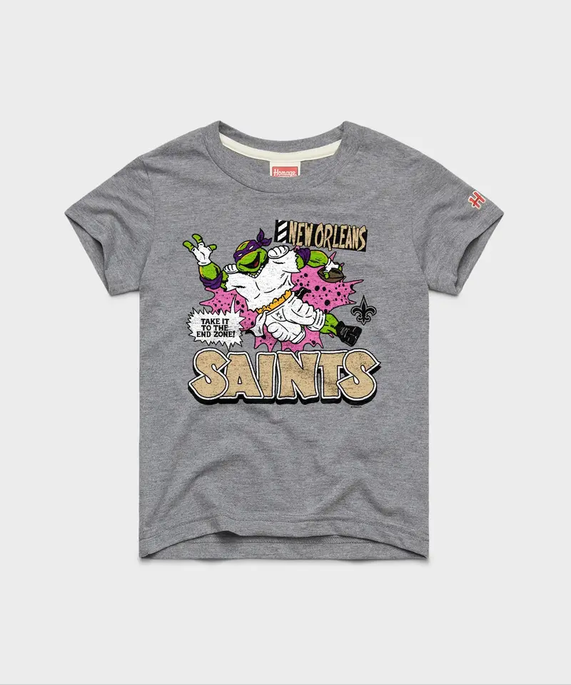 Youth Tmnt Donatello X New Orleans Saints 1