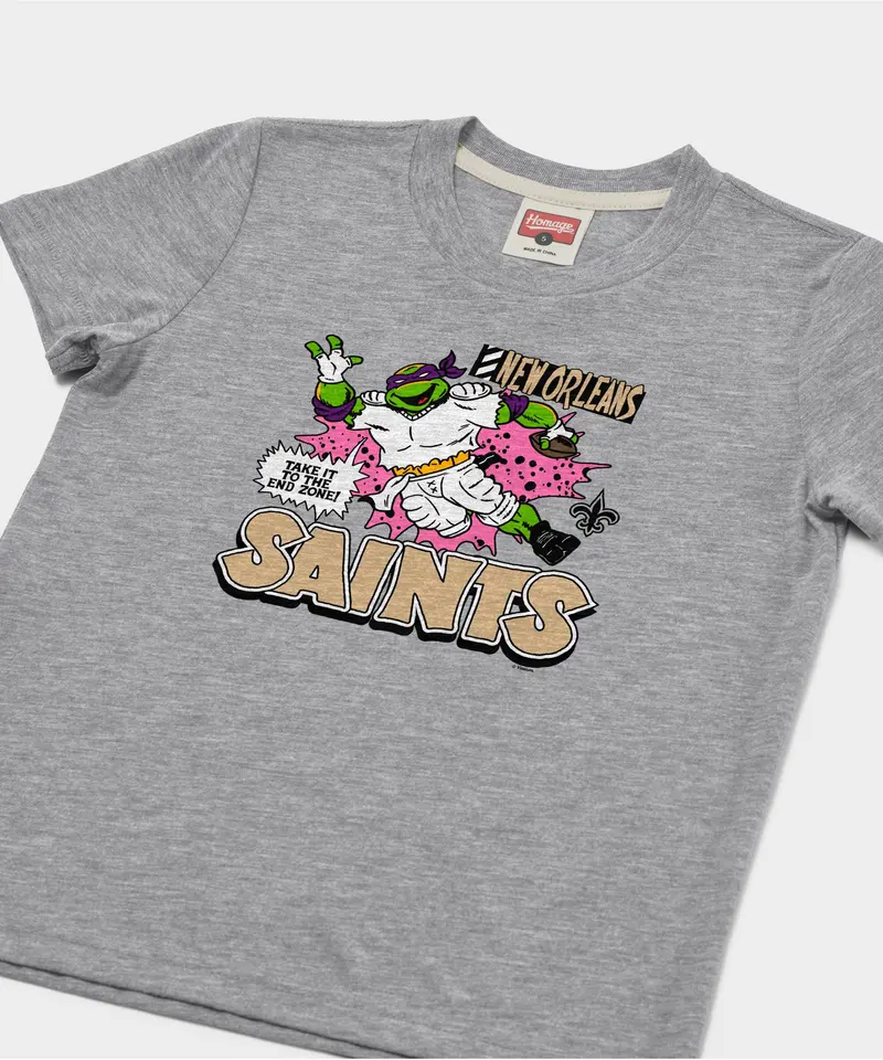 Youth Tmnt Donatello X New Orleans Saints 2