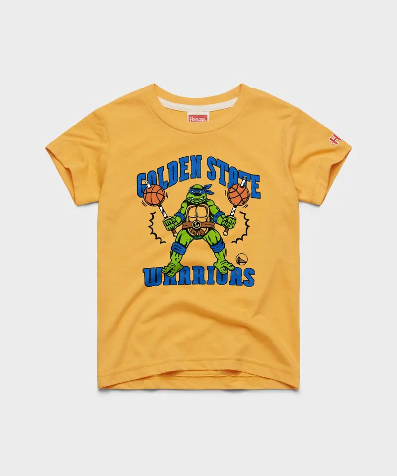 Youth Tmnt Leonardo X Golden State Warriors 1