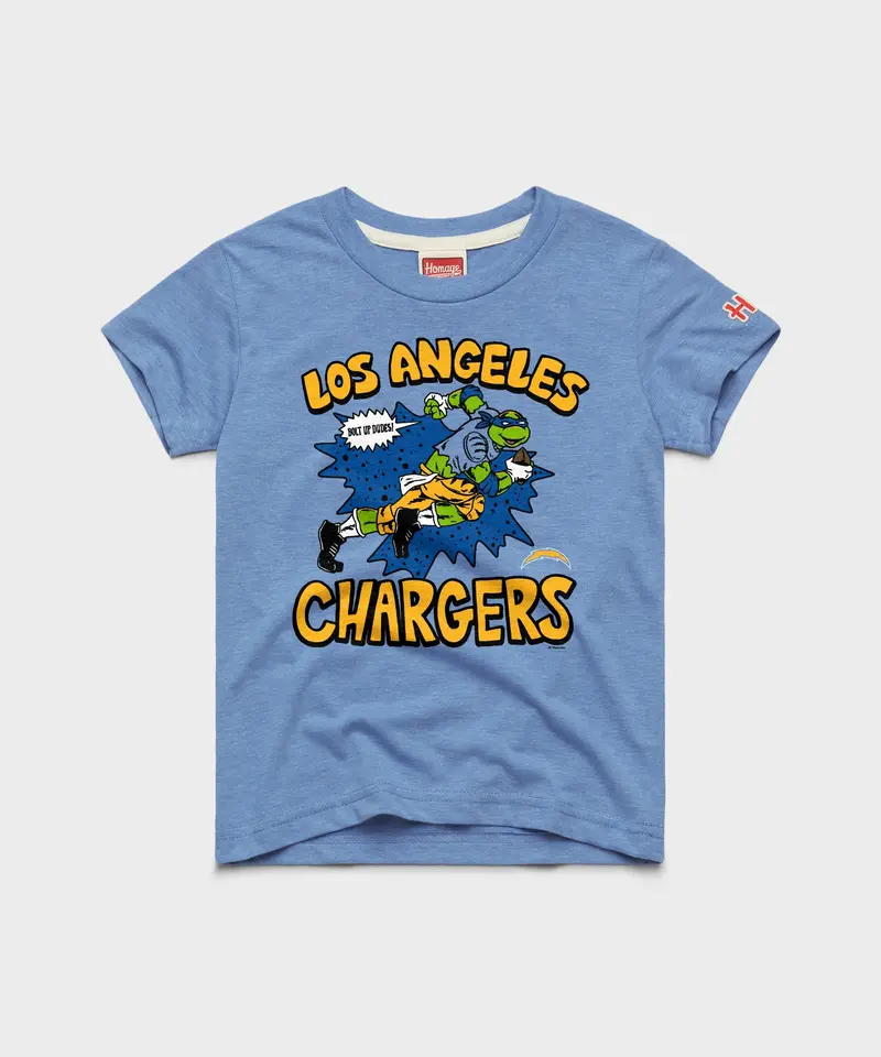 Youth Tmnt Leonardo X Los Angeles Chargers 1
