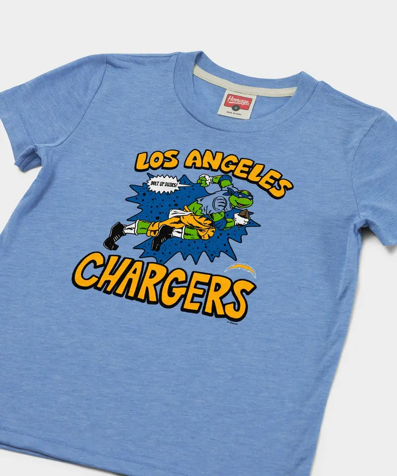 Youth Tmnt Leonardo X Los Angeles Chargers 2