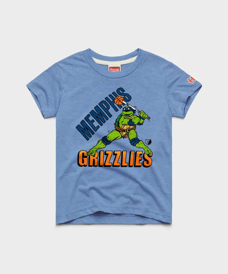 Youth Tmnt Leonardo X Memphis Grizzlies 1