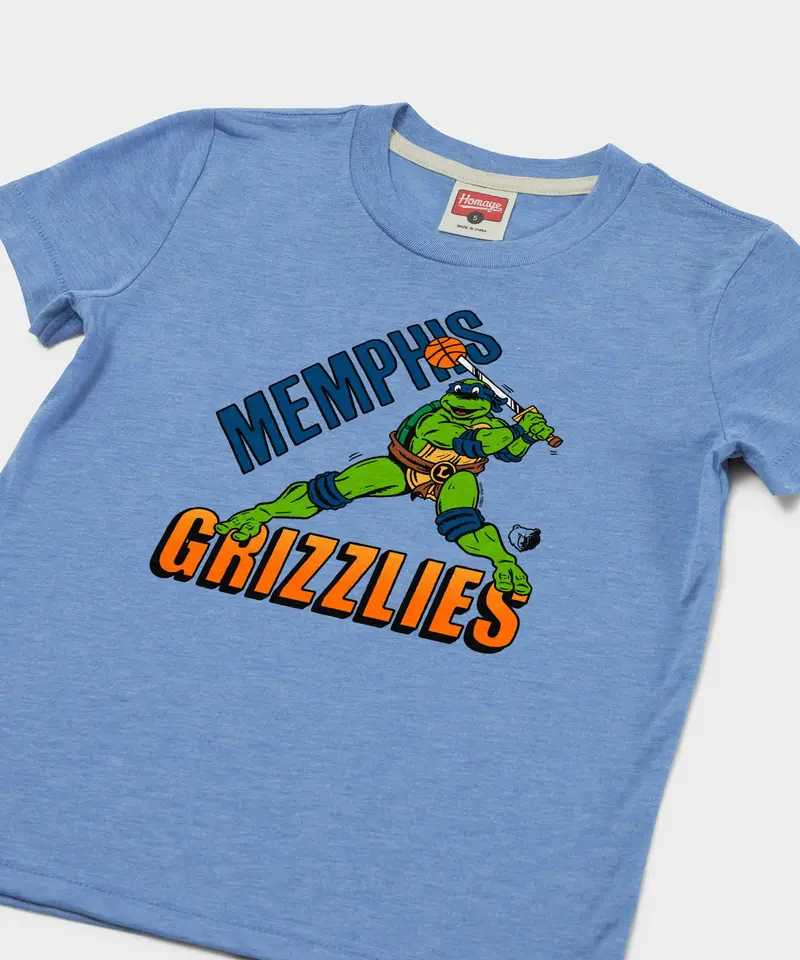 Youth Tmnt Leonardo X Memphis Grizzlies 2