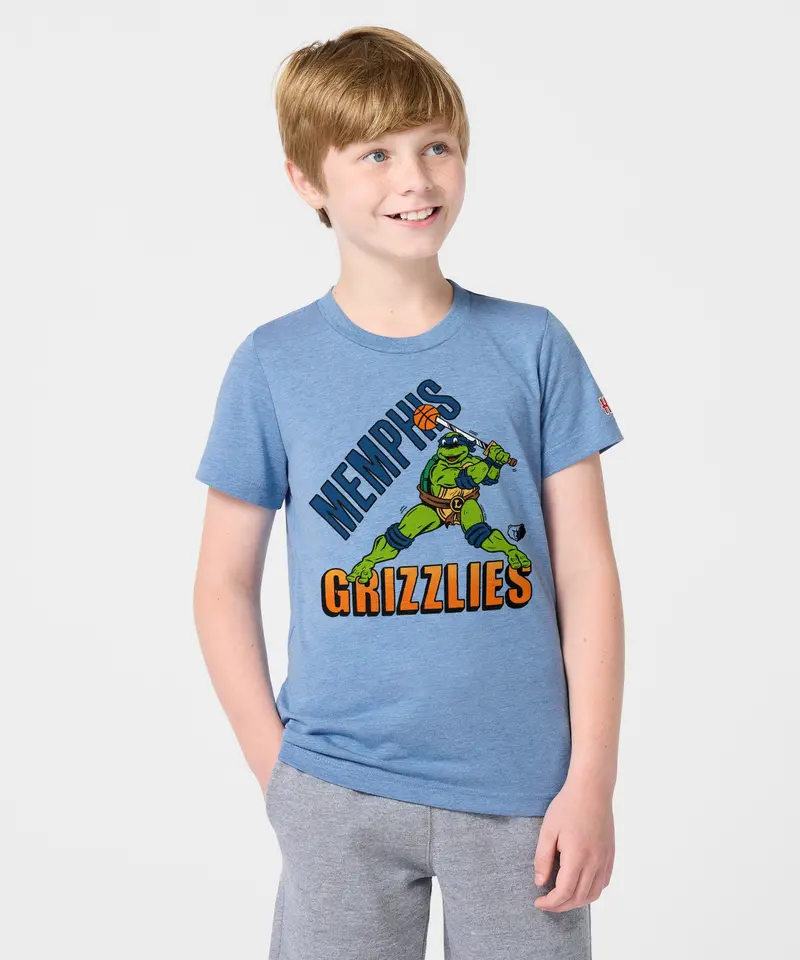Youth Tmnt Leonardo X Memphis Grizzlies 3