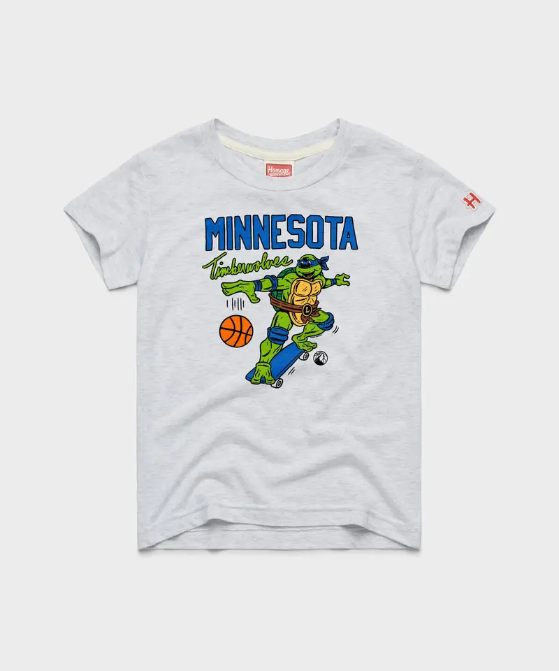Youth Tmnt Leonardo X Minnesota Timberwolves 1