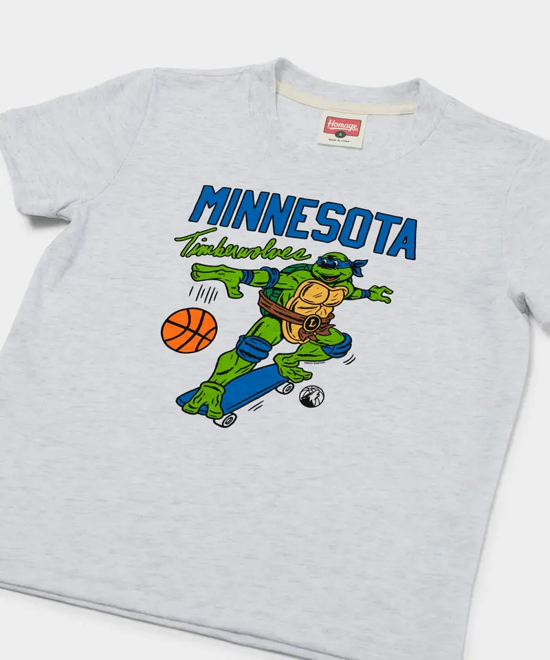 Youth Tmnt Leonardo X Minnesota Timberwolves 2