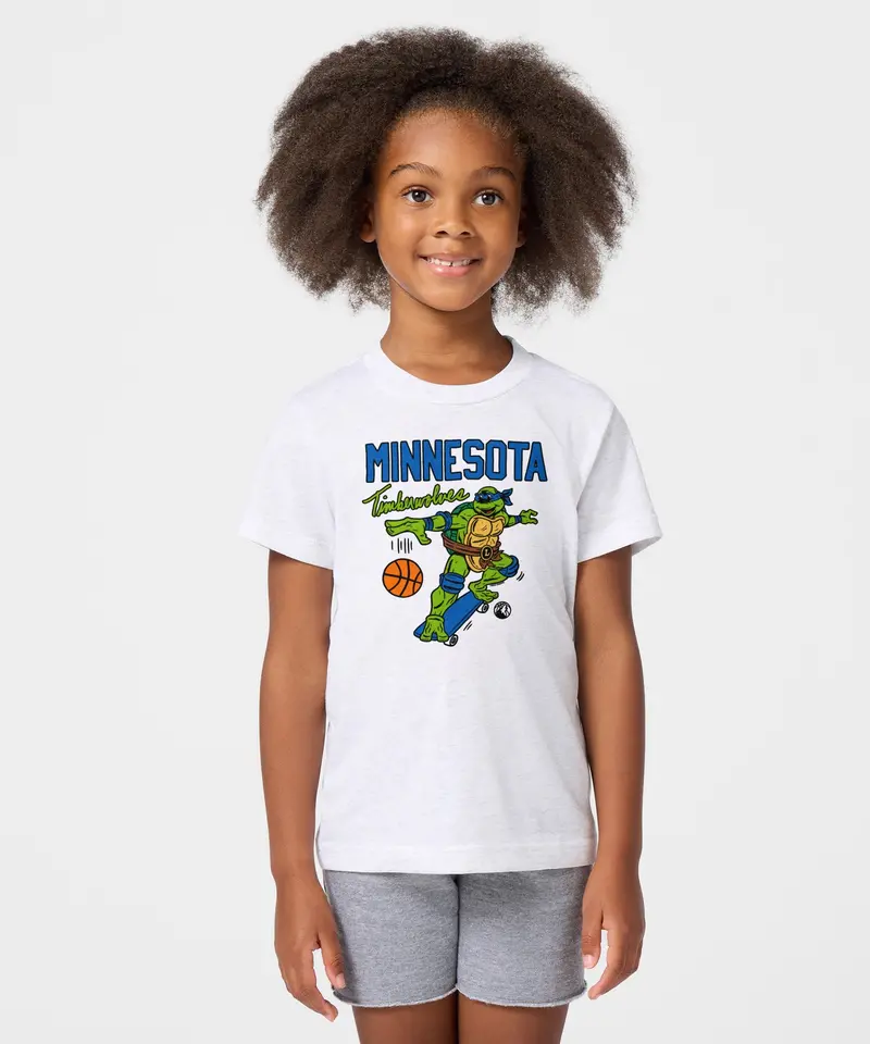 Youth Tmnt Leonardo X Minnesota Timberwolves 3