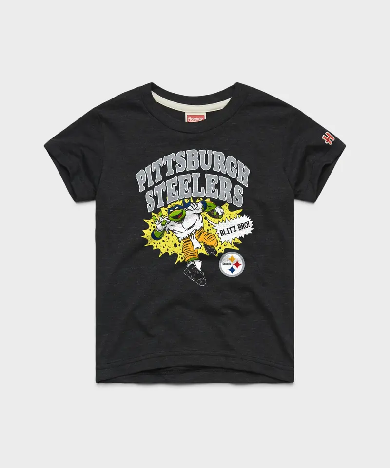 Youth Tmnt Leonardo X Pittsburgh Steelers 1