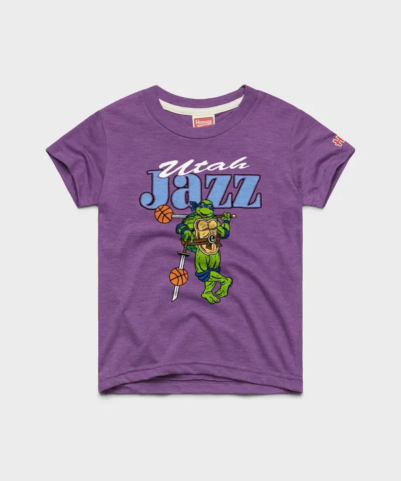 Youth Tmnt Leonardo X Utah Jazz 1