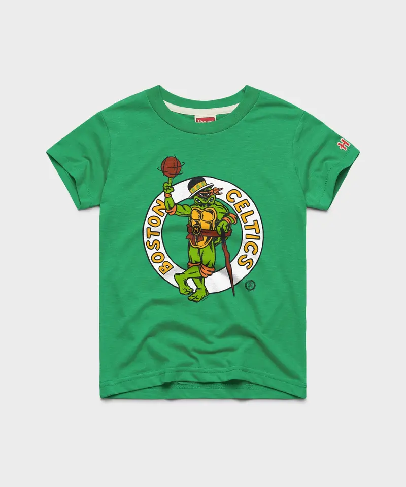 Youth Tmnt Michelangelo X Boston Celtics 1