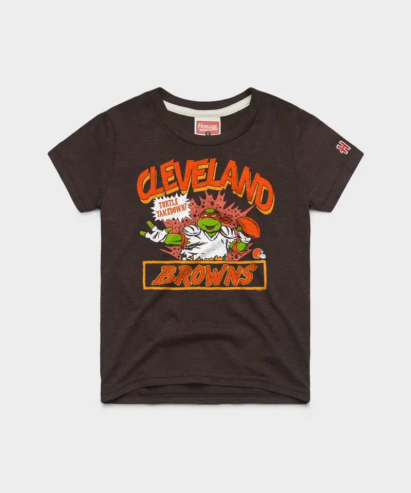 Youth Tmnt Michelangelo X Cleveland Browns 1