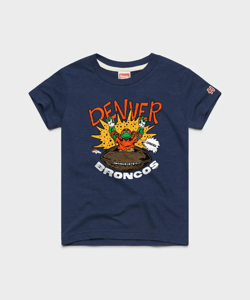 Youth Tmnt Michelangelo X Denver Broncos 1
