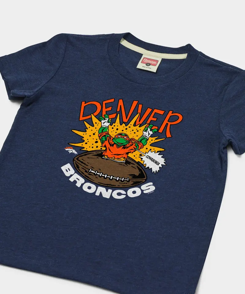 Youth Tmnt Michelangelo X Denver Broncos 2