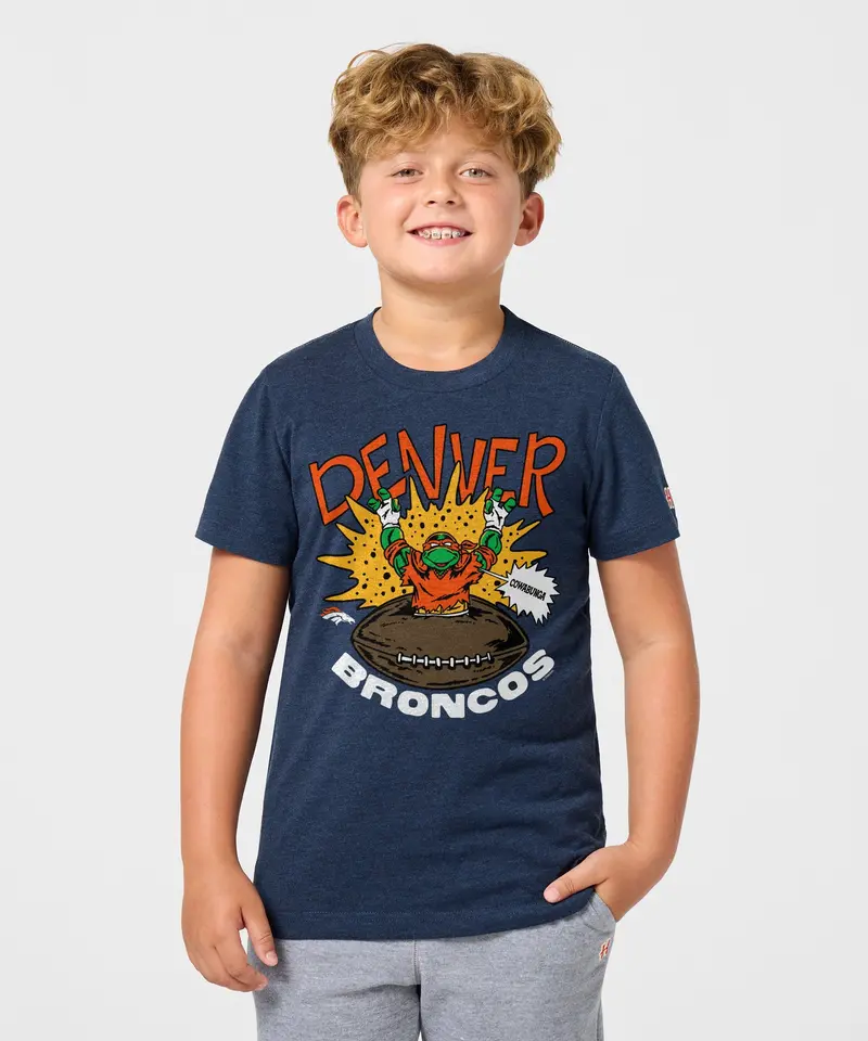 Youth Tmnt Michelangelo X Denver Broncos 3