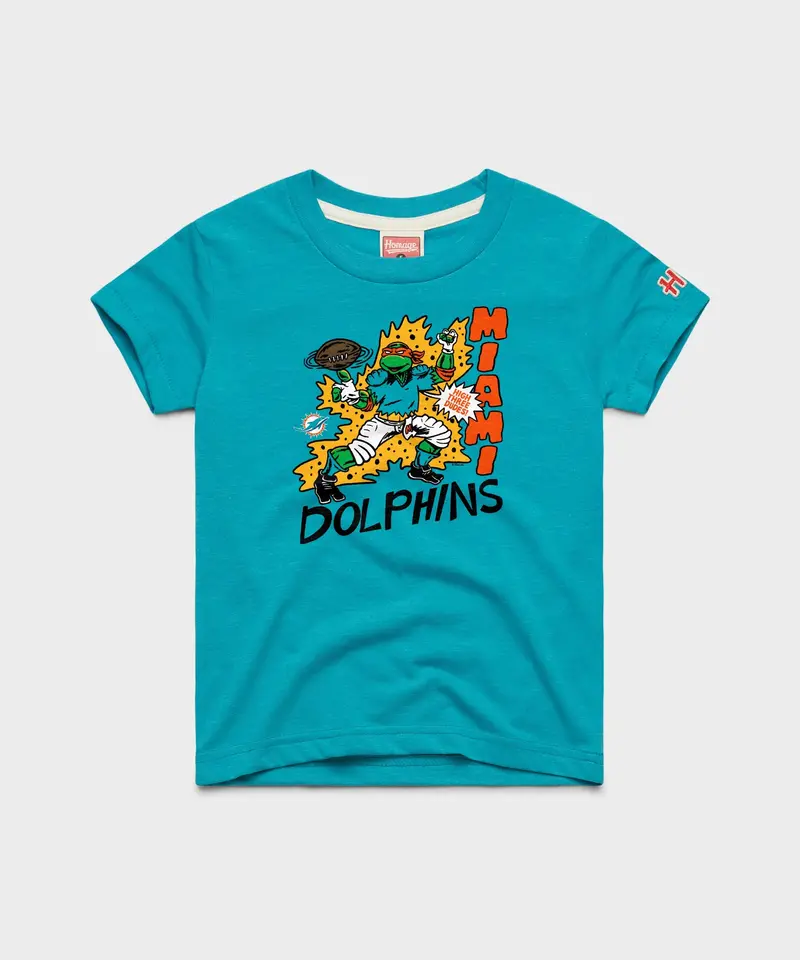 Youth Tmnt Michelangelo X Miami Dolphins 1