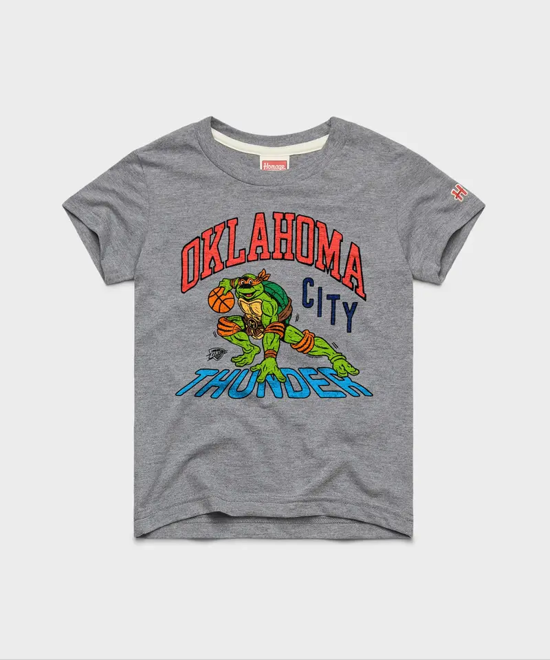 Youth Tmnt Michelangelo X Oklahoma City Thunder 1