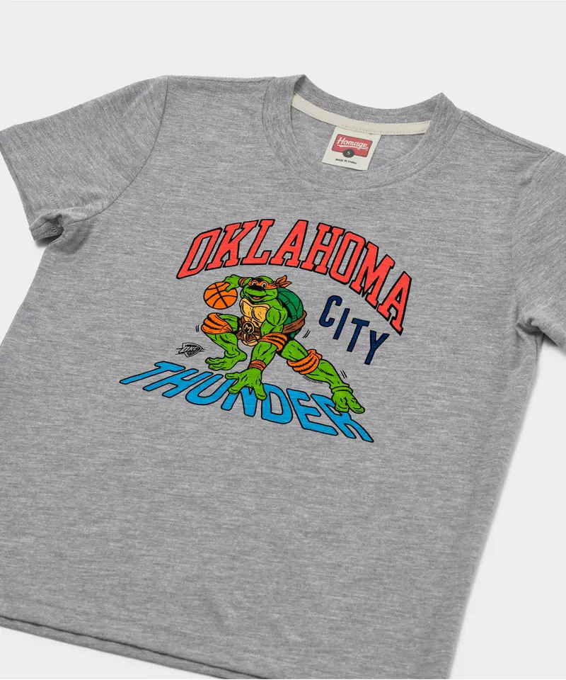 Youth Tmnt Michelangelo X Oklahoma City Thunder 2