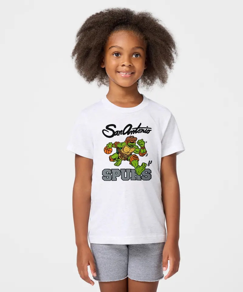 Youth Tmnt Michelangelo X San Antonio Spurs 3