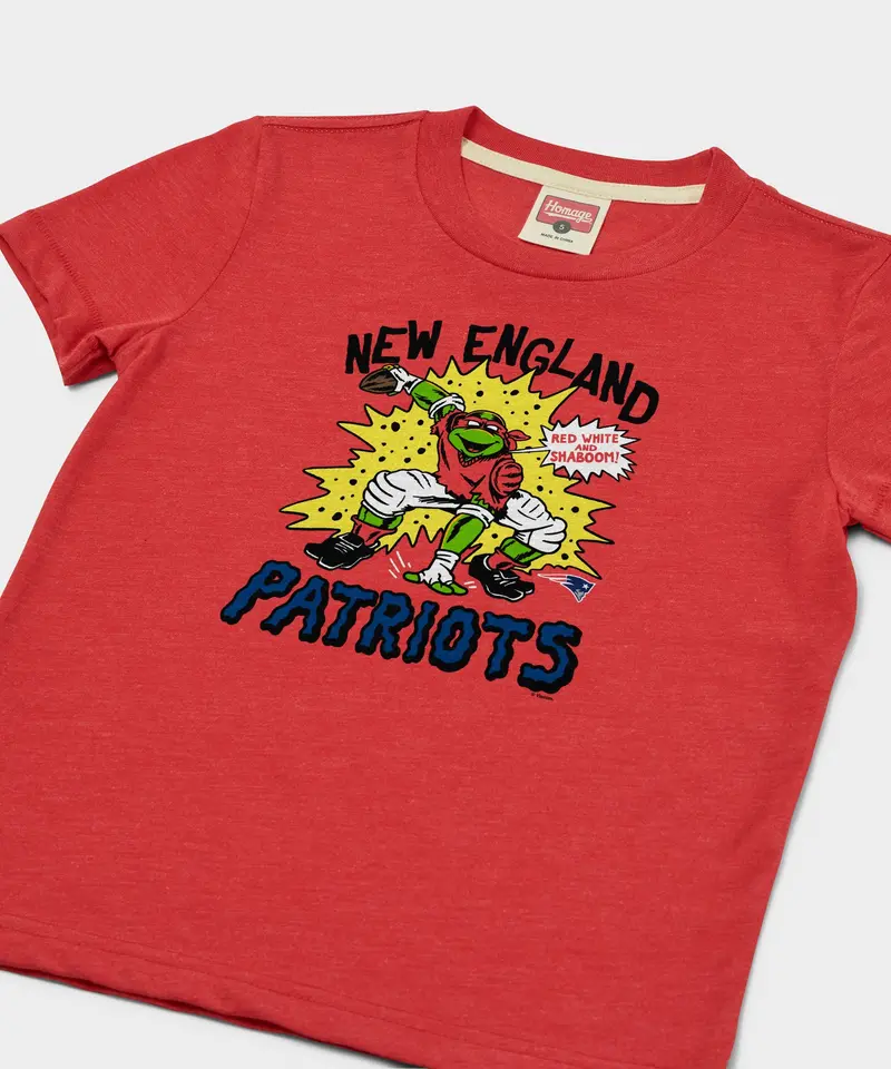 Youth Tmnt Raphael X New England Patriots 2