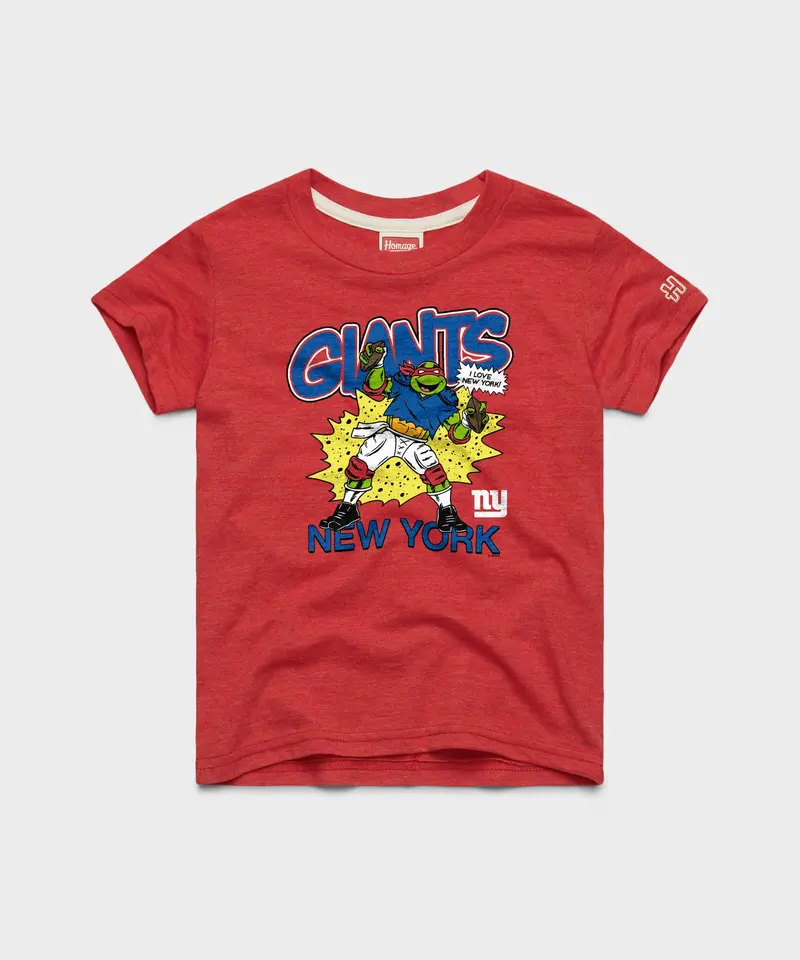 Youth Tmnt Raphael X New York Giants 1