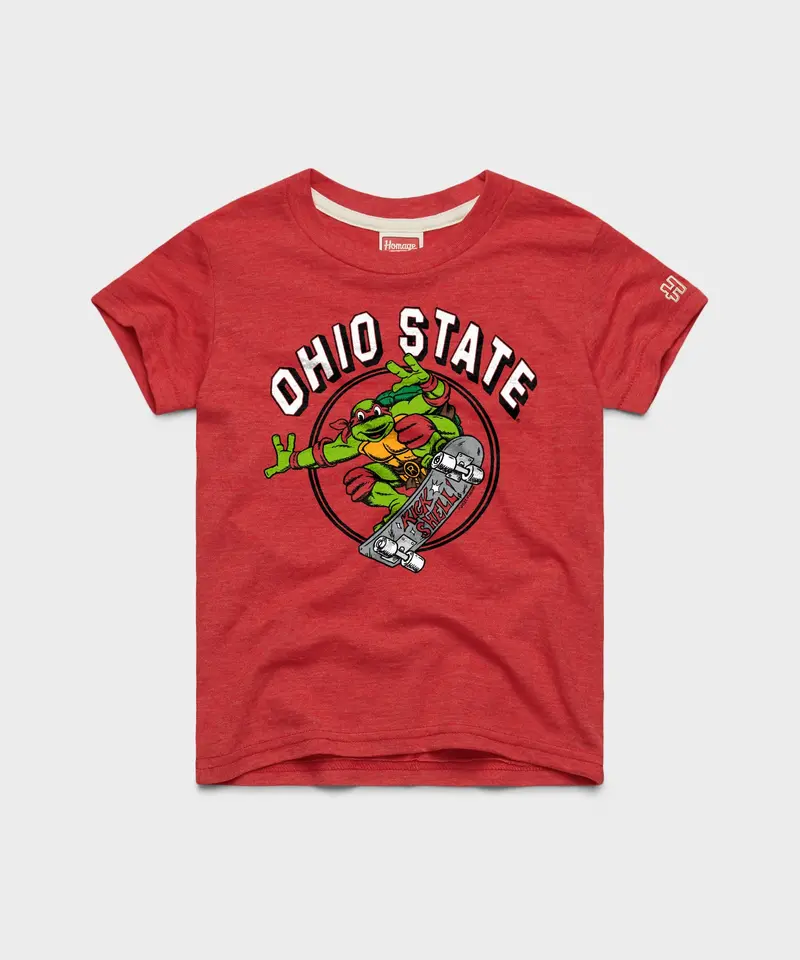 Youth Tmnt Raphael X Ohio State Kick Shell 1