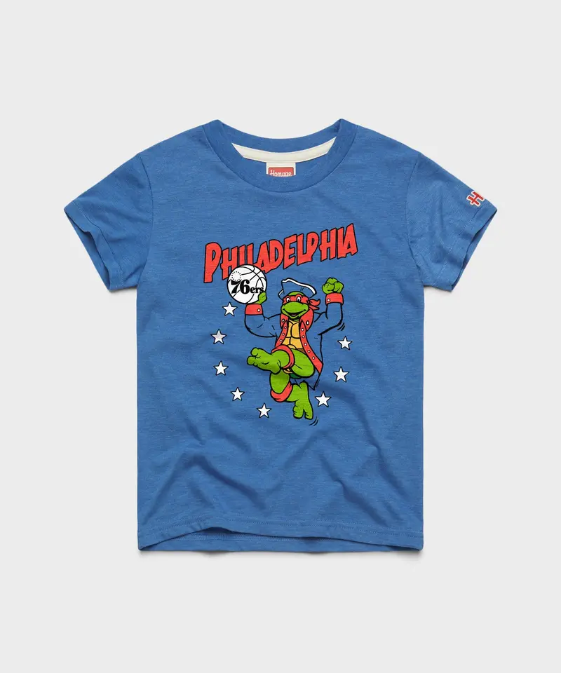 Youth Tmnt Raphael X Philadelphia 76Ers 1