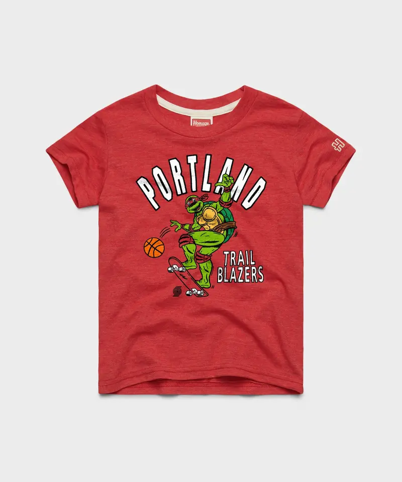 Youth Tmnt Raphael X Portland Trail Blazers 1