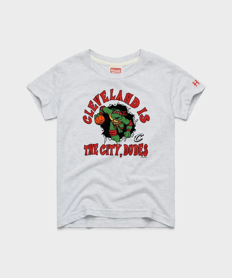 Youth Tmnt X Cavs Cleveland Is The City Dudes 1
