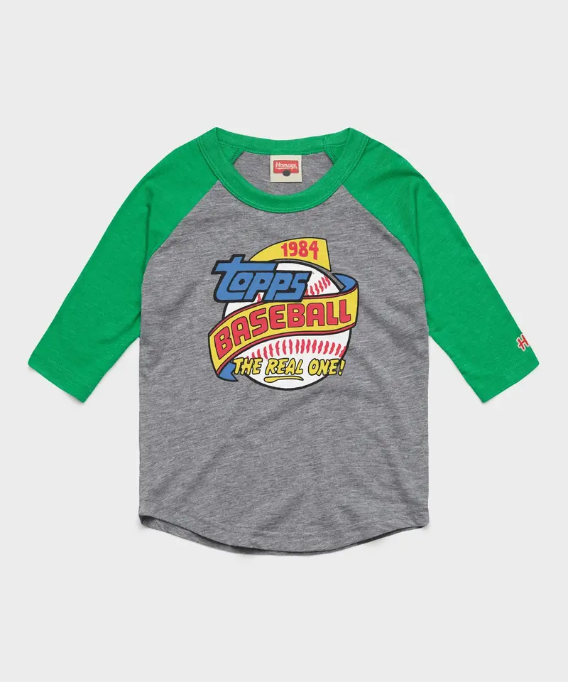 Youth Topps Baseball 1984 Raglan 1