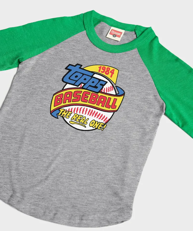 Youth Topps Baseball 1984 Raglan 2