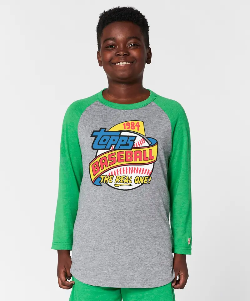 Youth Topps Baseball 1984 Raglan 3