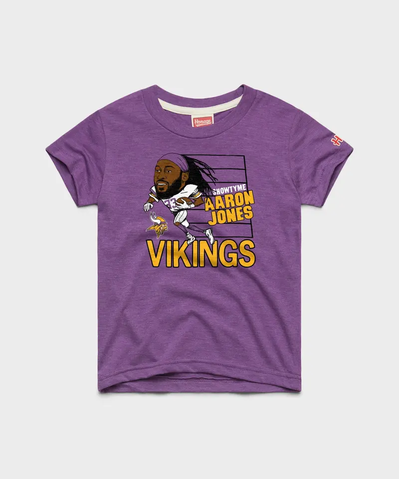 Youth Vikings Showtyme Aaron Jones 1