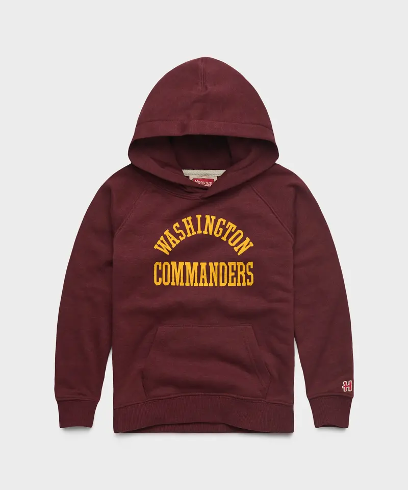 Youth Washington Commanders Classic Hoodie 1