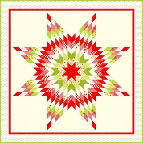 Yuletide Snowflake Ft 1251 Fig Tree Quilts#1   Stock Number: Ft 1251 1