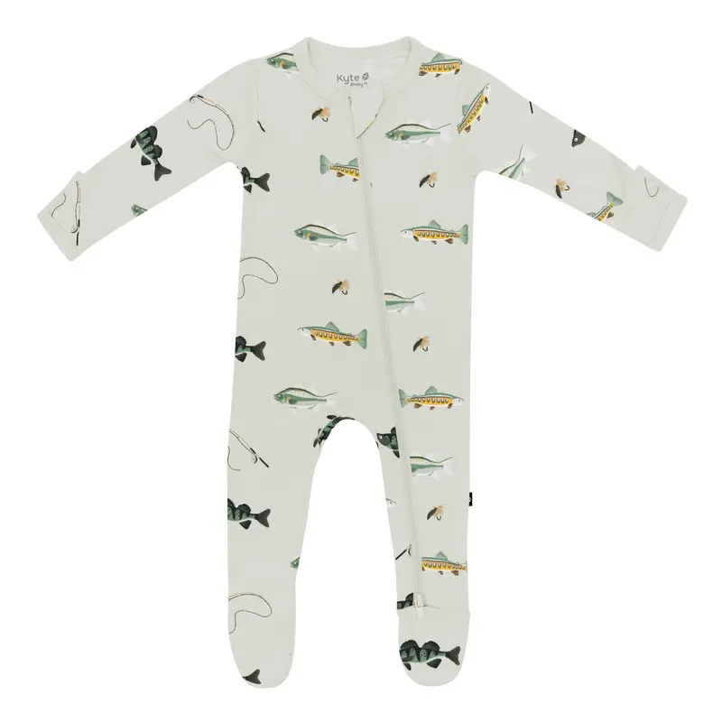 Zippered Footie In Fishing 2