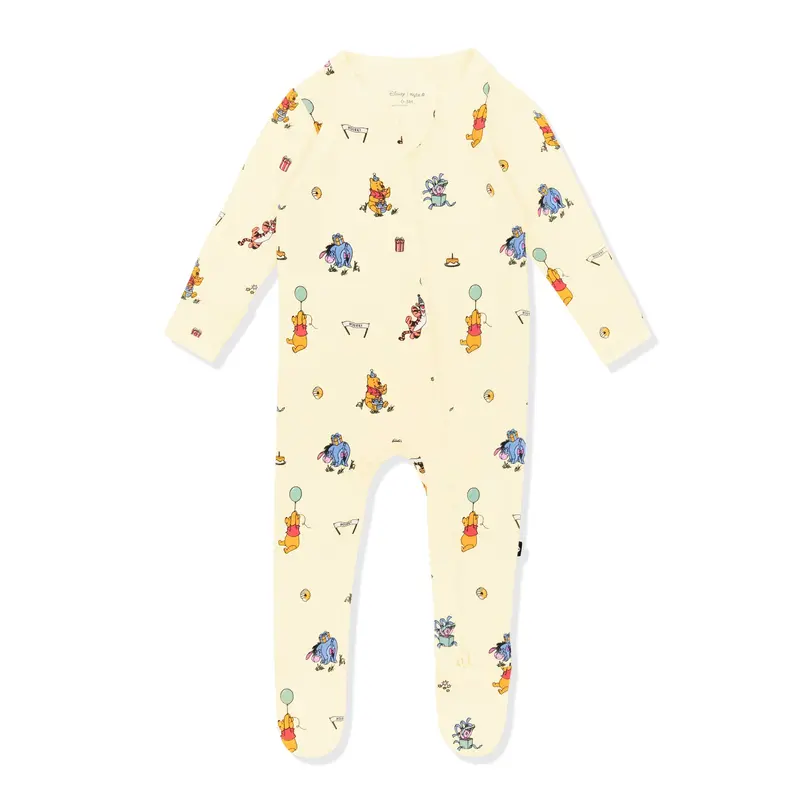 Zippered Footie In Winnie The Pooh Celebration 2