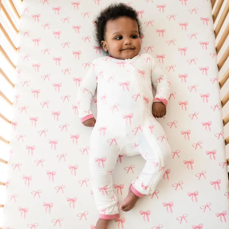 Zippered Romper In Bow 1