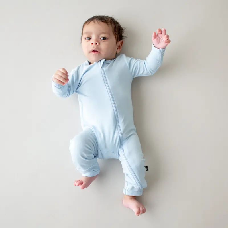 Zippered Romper In Breeze 1