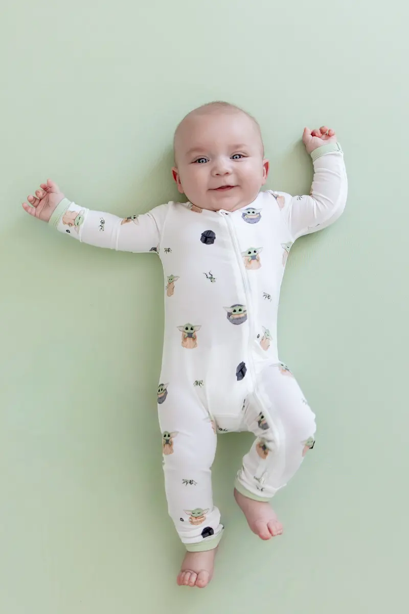 Zippered Romper In Grogu™ 1