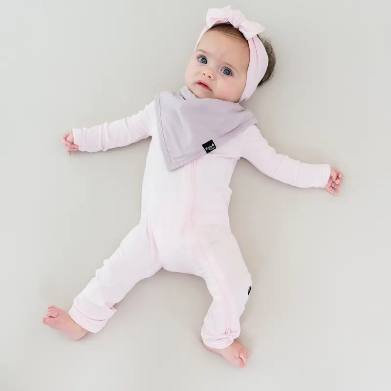 Zippered Romper In Sakura 1