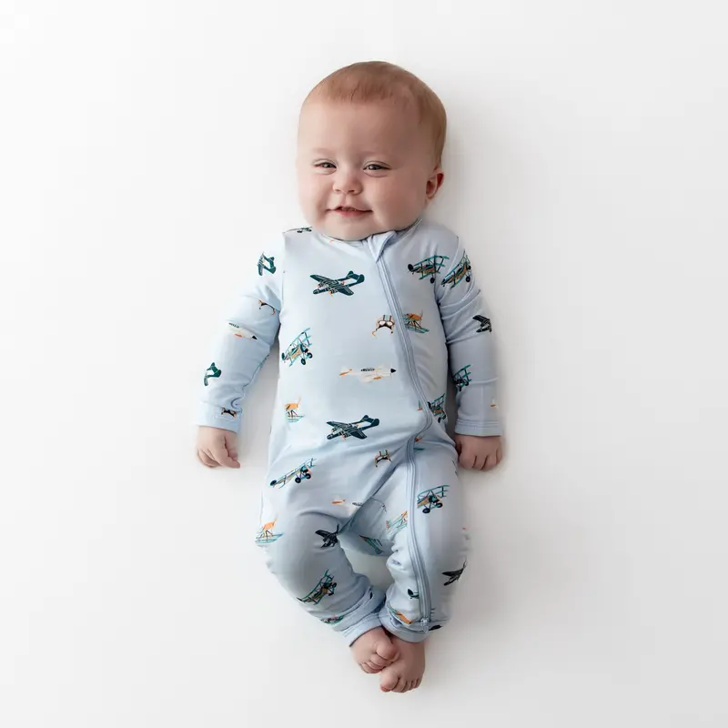 Zippered Romper In Take Off 1
