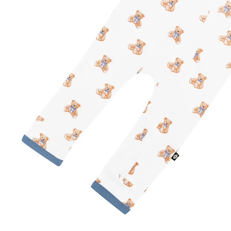 Zippered Romper In Teddy Bear 5
